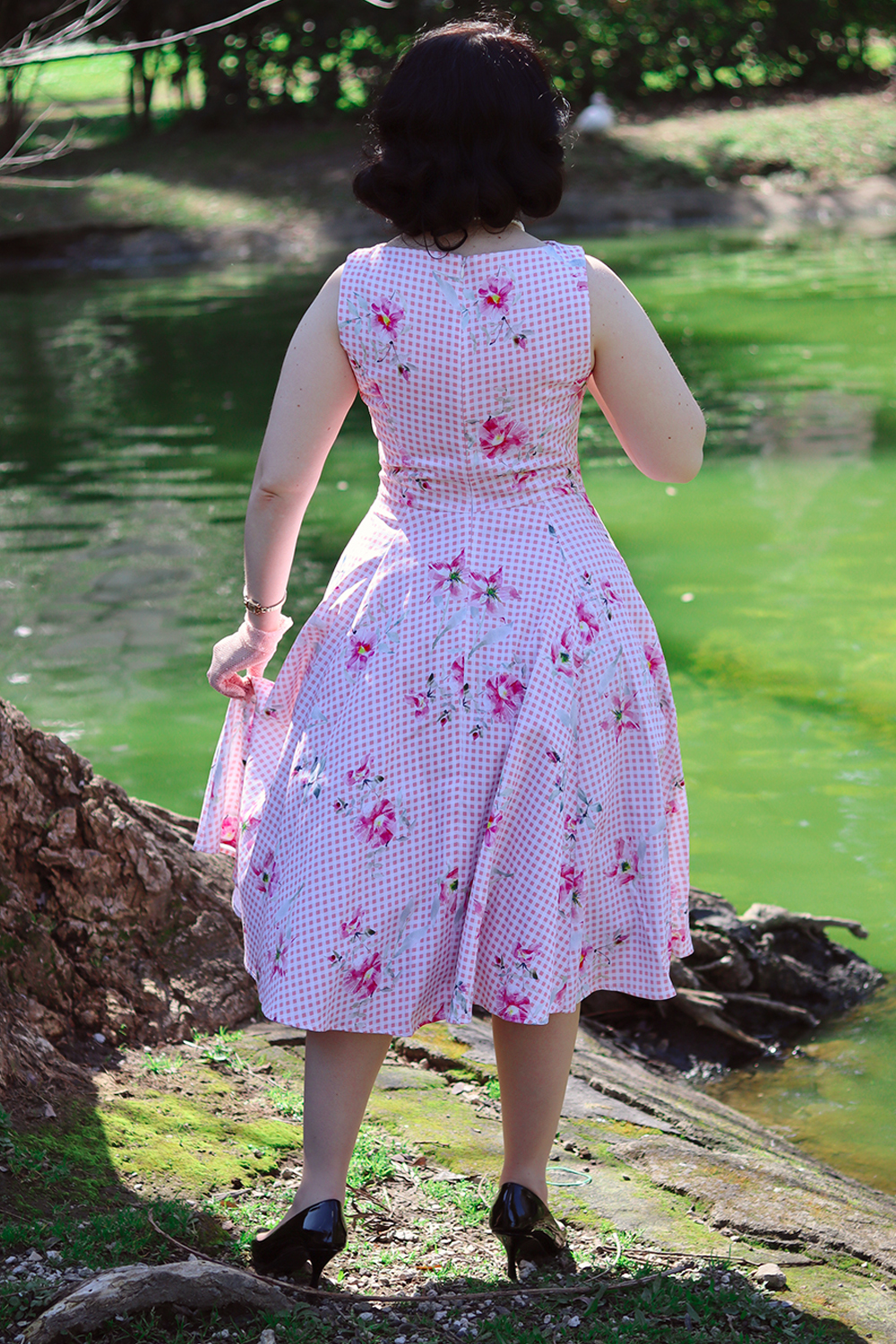 Catherine Floral Swing Dress